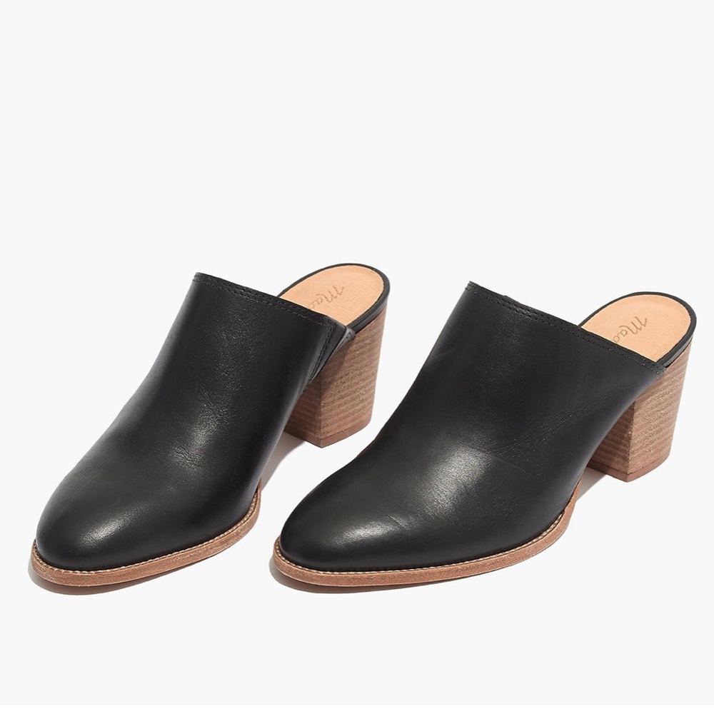 Madewell Harper Mule in Black